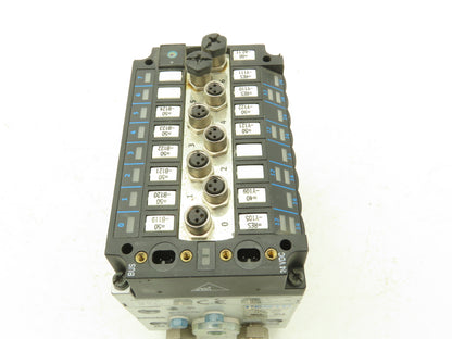 Festo CPV10-GE-ASI-8E8A-Z M8 8-Station Solenoid Valve Manifold 24VDC 011894