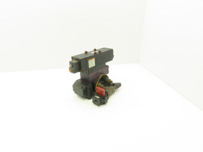 Parker H3227BGA49001A Directional Solenoid Valve Stack 24VDC 1/2"NPT 150PSI