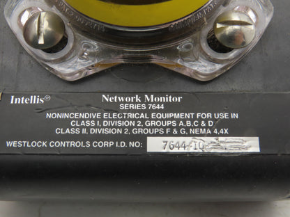 Westlock Intellis 7644-IQ-BAYER Network Monitor Valve Position Indicator