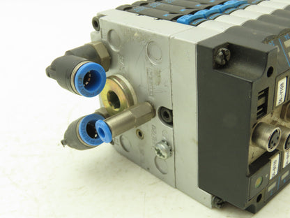 Festo CPV10-GE-ASI-8E8A-Z M8 8-Station Solenoid Valve Manifold 24VDC 185880
