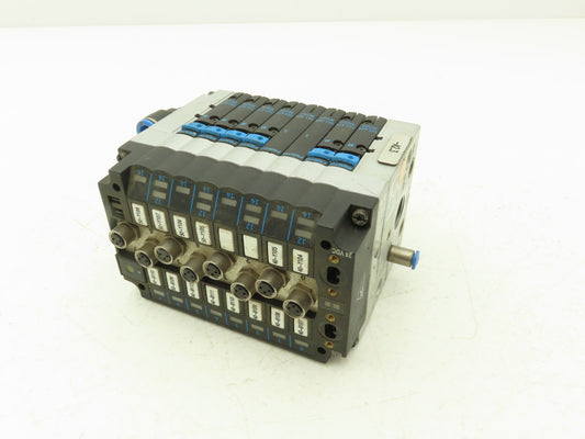 Festo CPV10-GE-ASI-8E8A-Z M8 8-Station Solenoid Valve Manifold 24VDC 185880