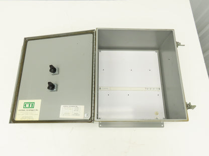 Hoffman A16148CH Electrical Enclosure 16x14x8" Wall Mount Control Panel Type 12