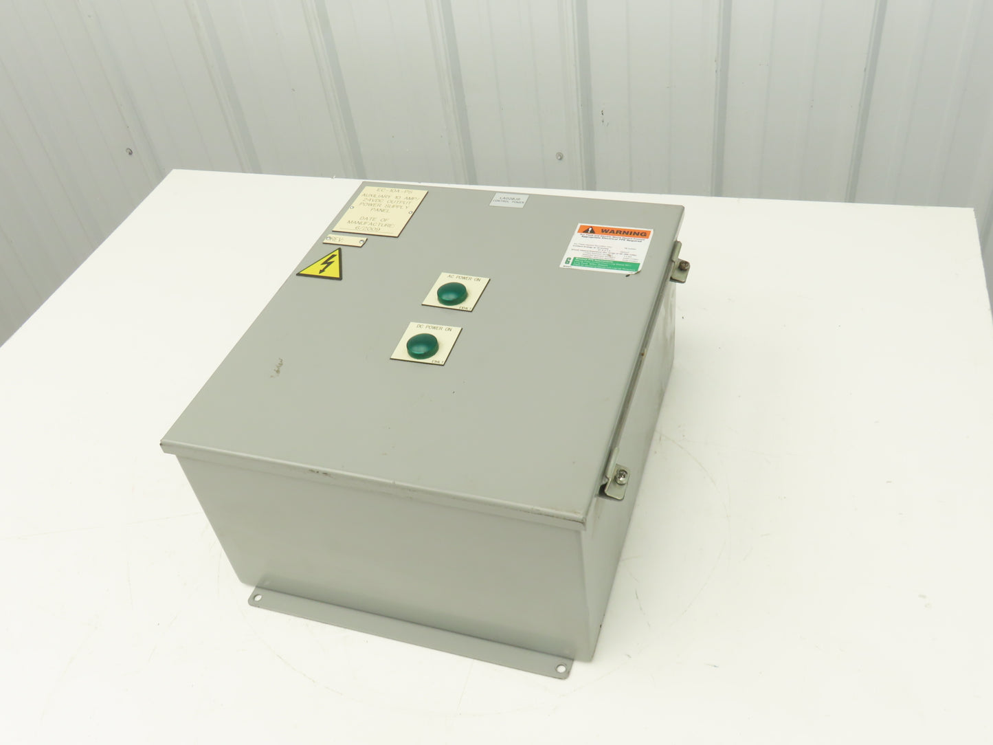 Hoffman A16148CH Electrical Enclosure 16x14x8" Wall Mount Control Panel Type 12