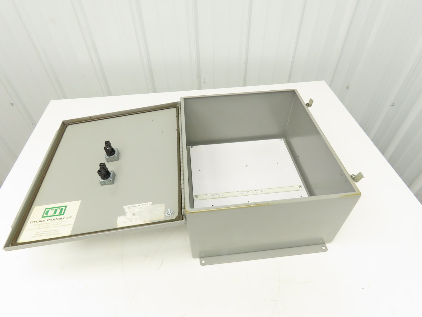 Hoffman A16148CH Electrical Enclosure 16x14x8" Wall Mount Control Panel Type 12
