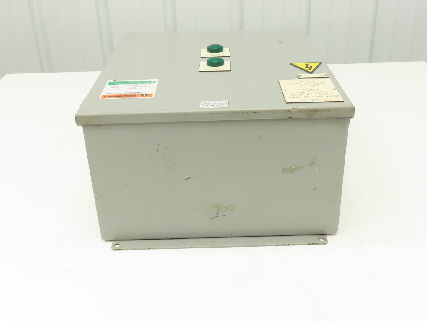 Hoffman A16148CH Electrical Enclosure 16x14x8" Wall Mount Control Panel Type 12