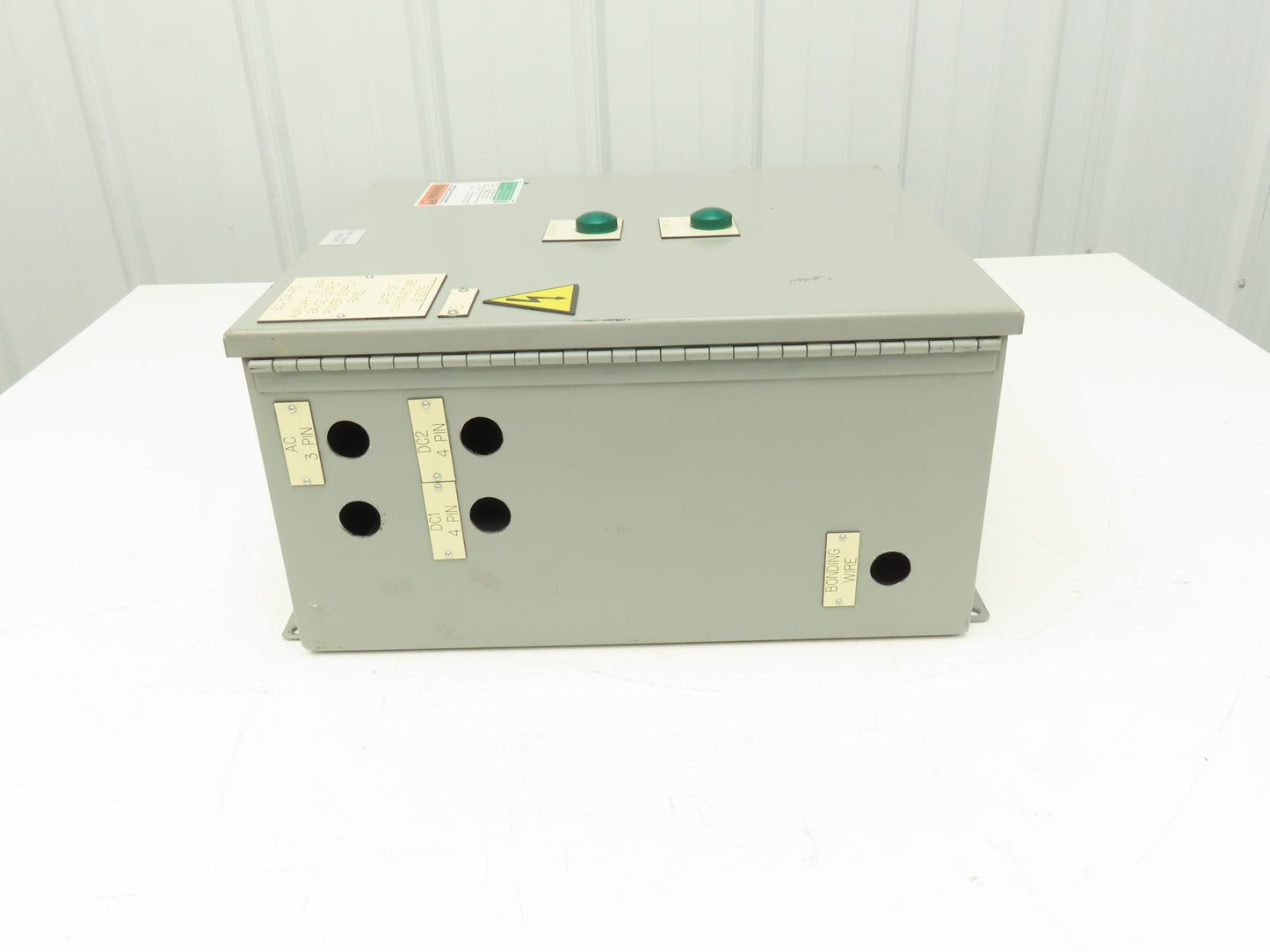 Hoffman A16148CH Electrical Enclosure 16x14x8" Wall Mount Control Panel Type 12