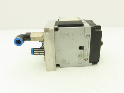 Festo 010855 Pneumatic 4 Valve Assembly 161 360 T302 Air Manifold