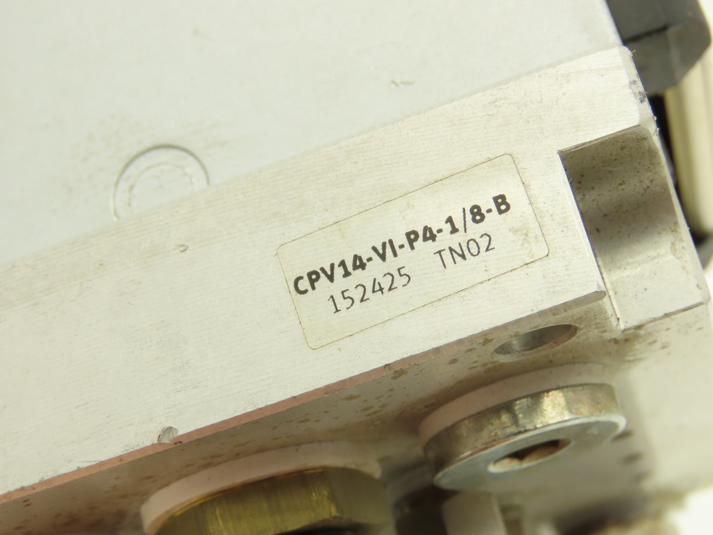 Festo 010855 Pneumatic 4 Valve Assembly 161 360 T302 Air Manifold