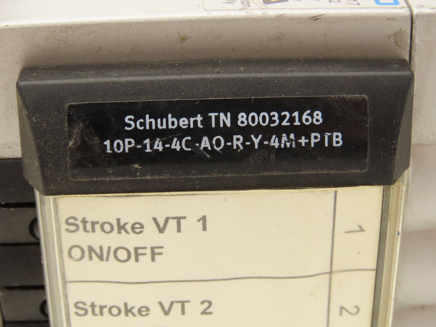 Festo 010855 Pneumatic 4 Valve Assembly 161 360 T302 Air Manifold