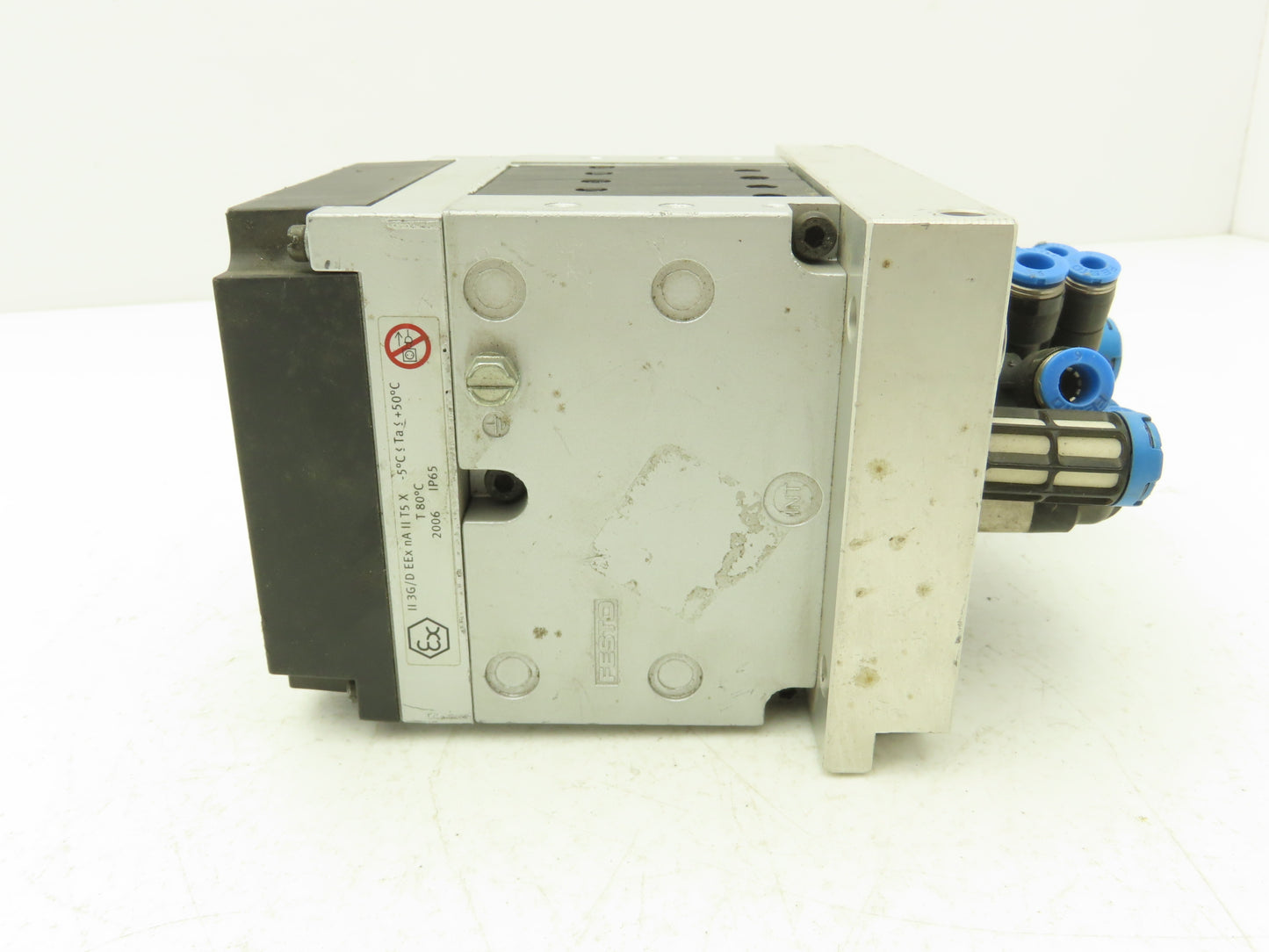 Festo 012040 Pneumatic 4 Valve Assembly 161 360 T302 Air Manifold