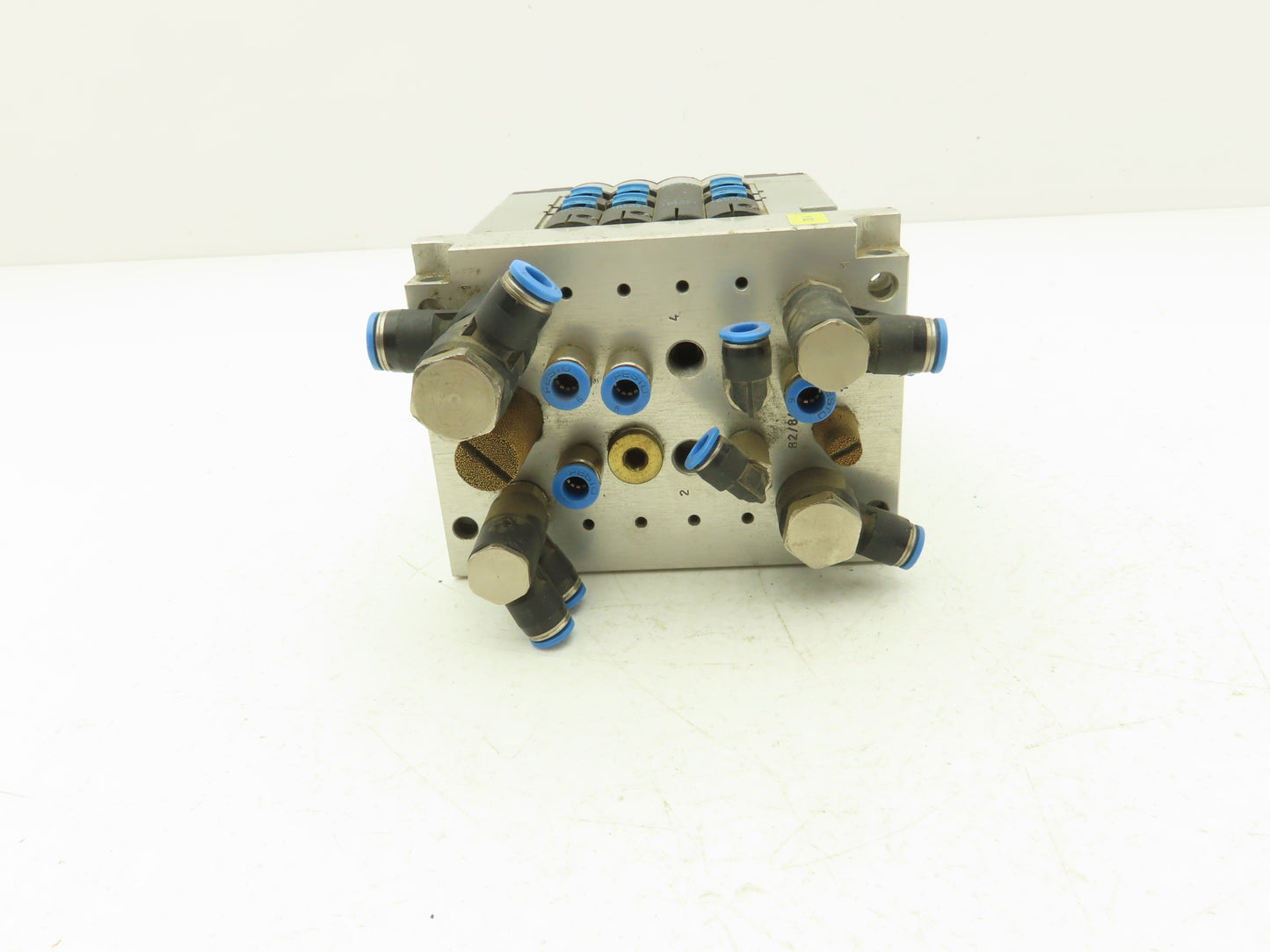 Festo 013161 Pneumatic 4 Valve Assembly 161 360 T302 Air Manifold