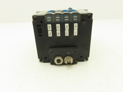 Festo 013161 Pneumatic 4 Valve Assembly 161 360 T302 Air Manifold