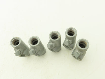 Appleton EYF-50 Sealing Fitting 1/2" NPT Malleable Iron Rigid Conduit Lot of 5