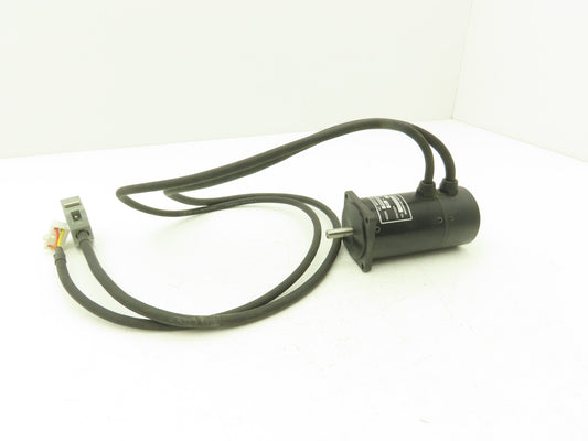 Olympus Optical BG60CB52BAABN AC Servo Motor W Encoder 3000 RPM 500PPR 8mm Shaft
