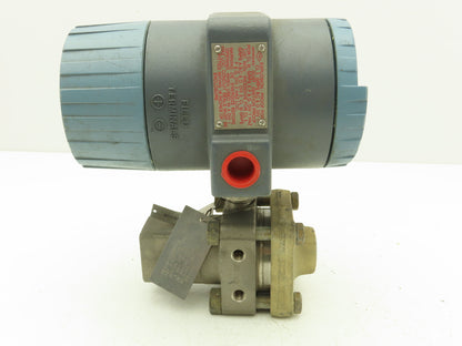 Foxboro 821GM-IK1SM2-A Pressure Transmitter 	20mA= 100psi 12.5-65V