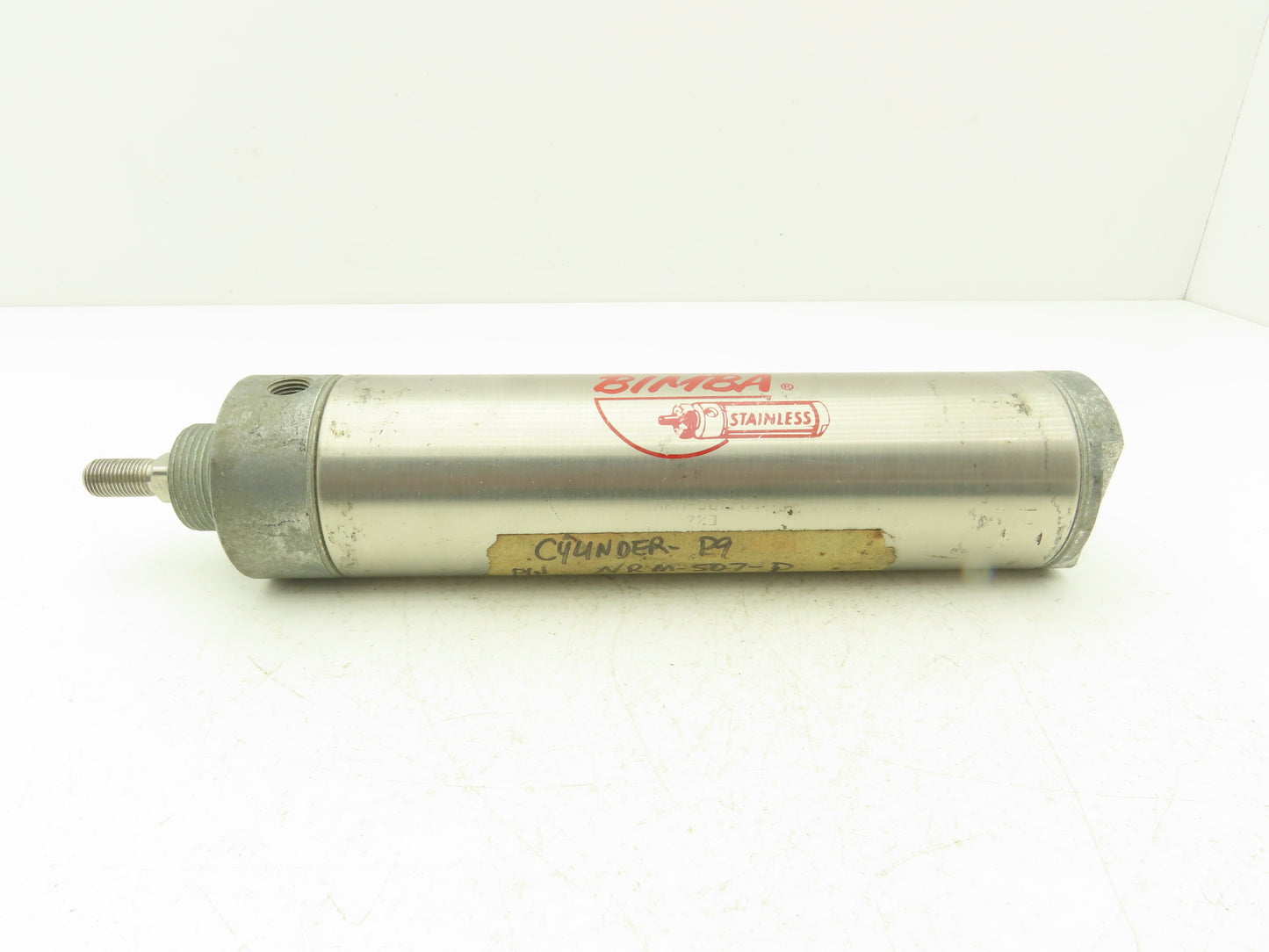 Bimba NRM-507-D Pneumatic Air Cylinder 2-1/2" Bore 7" Stroke Non Rotating Rod