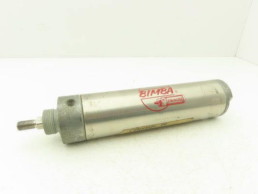 Bimba NRM-507-D Pneumatic Air Cylinder 2-1/2" Bore 7" Stroke Non Rotating Rod