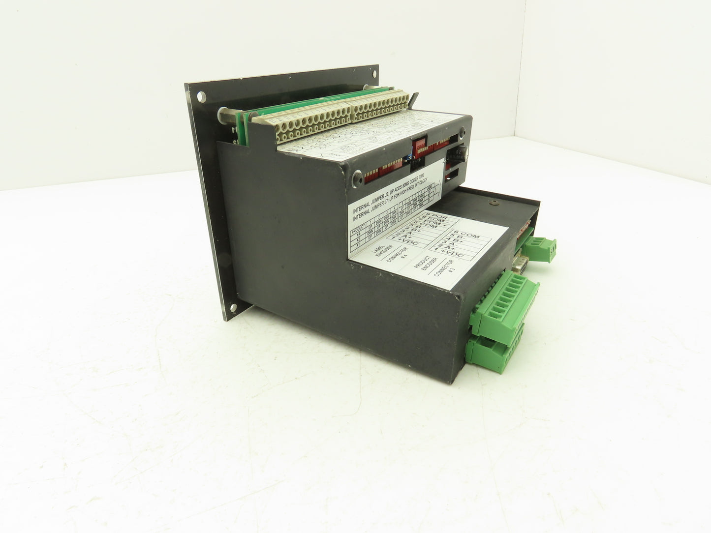 Label Control Panel Metering Circuit Board 2 Toggles 3 Resets 3 Counters