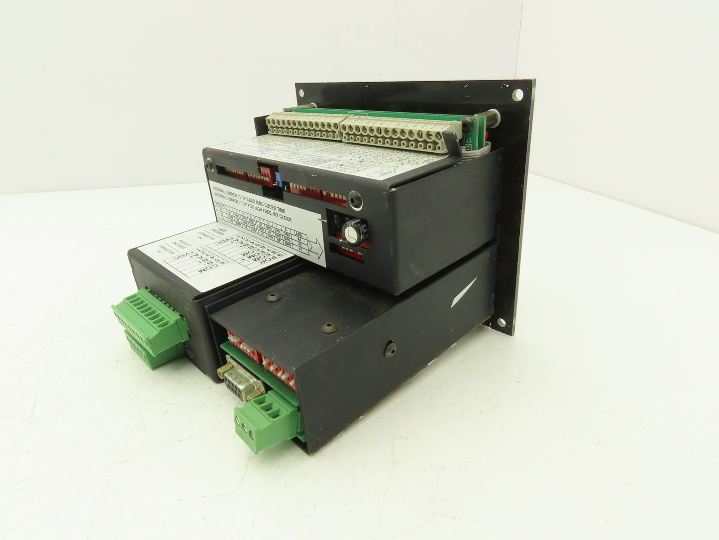 Label Control Panel Metering Circuit Board 2 Toggles 3 Resets 3 Counters