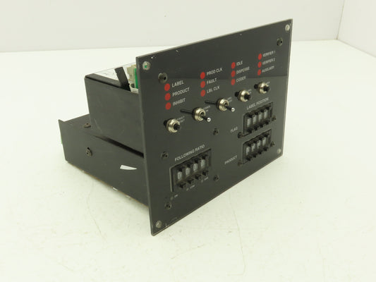 Label Control Panel Metering Circuit Board 2 Toggles 3 Resets 3 Counters