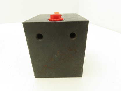 Jergens 60384 Block Style Double Acting Hydraulic Cylinder 1" Stroke 5000 PSI