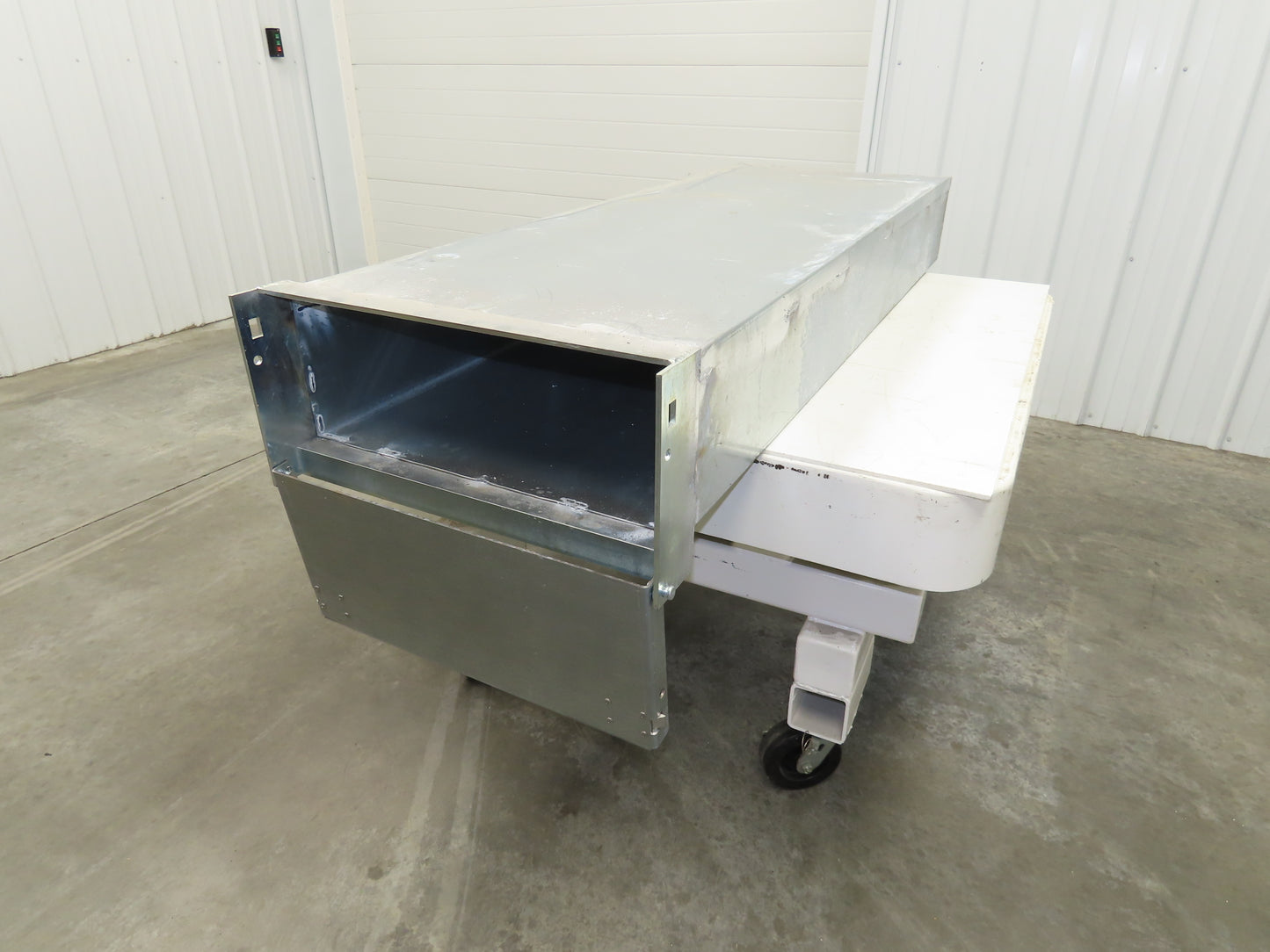 ROM Semi Trailer Side Stem Ladder & Carrier Storage Box Aluminum Step Safe Fleet