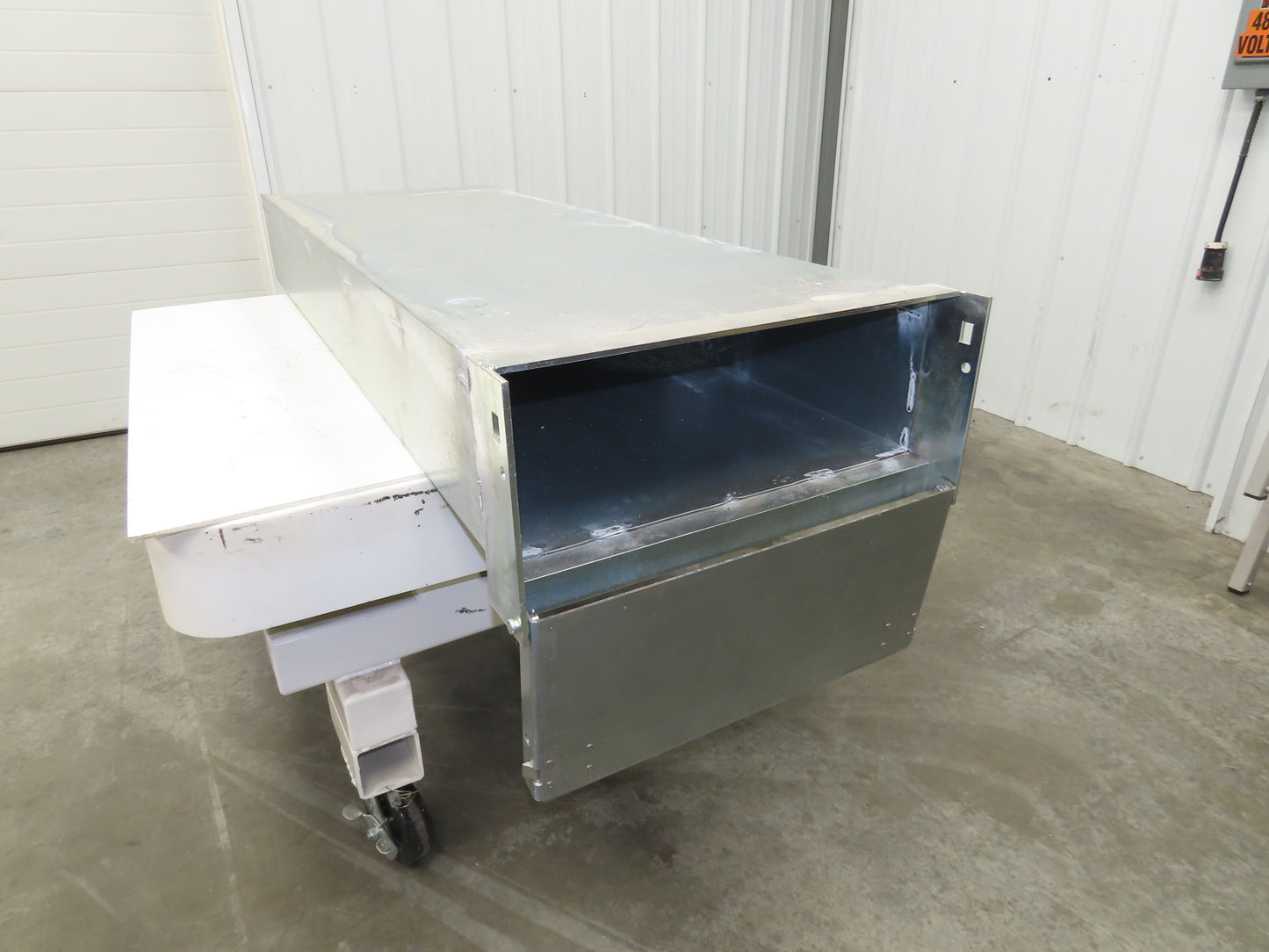 ROM Semi Trailer Side Stem Ladder & Carrier Storage Box Aluminum Step Safe Fleet