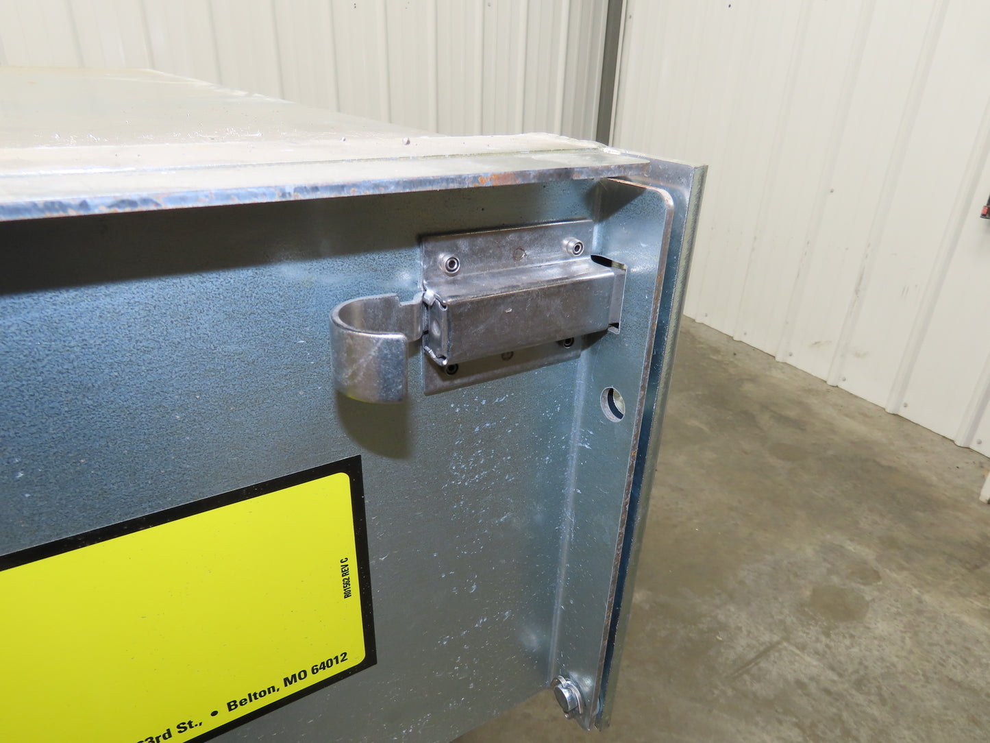 ROM Semi Trailer Side Stem Ladder & Carrier Storage Box Aluminum Step Safe Fleet