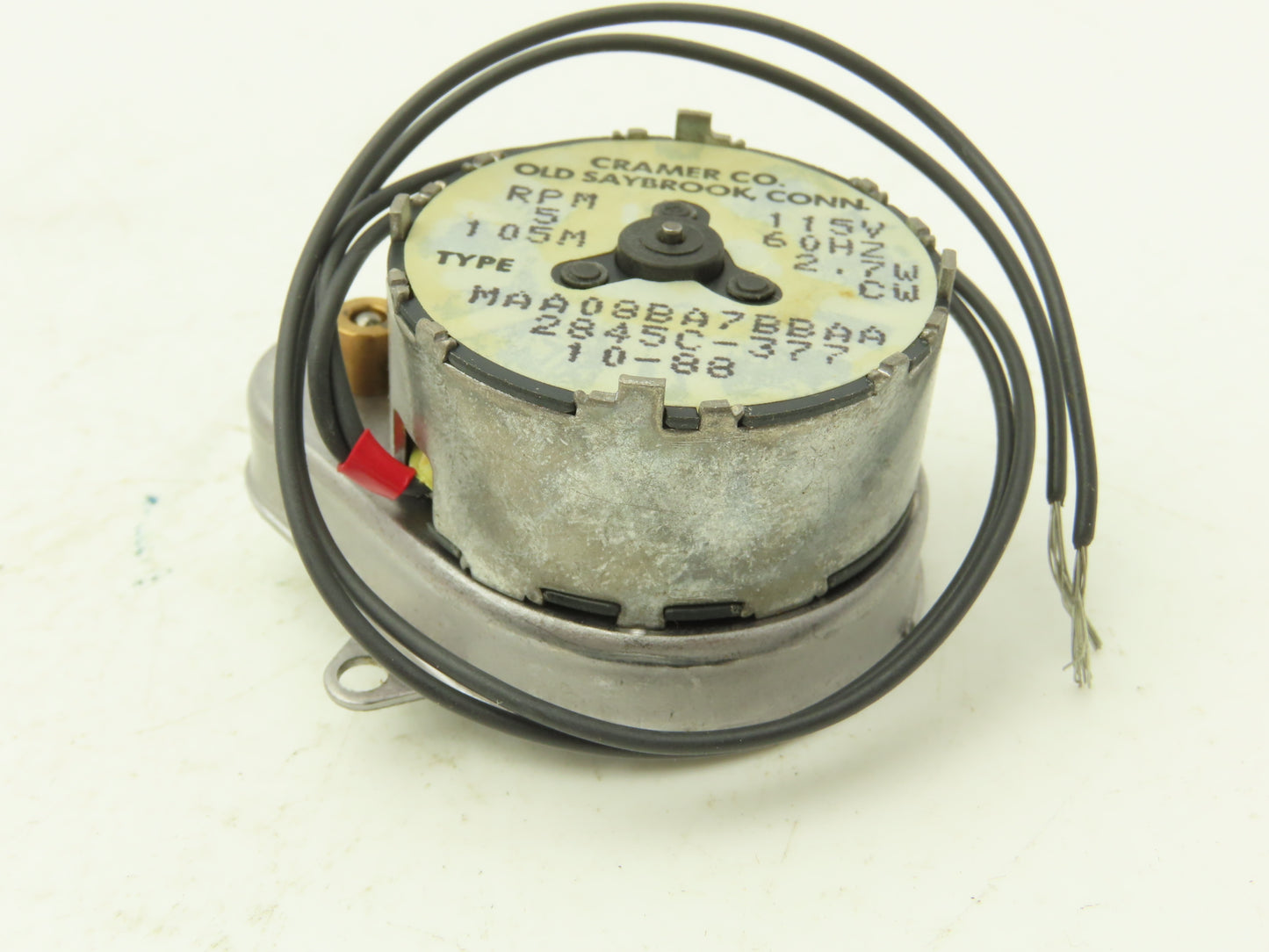 Cramer Co 2845C-377 Gearcase Motor 115V 60hz 2.7W 5RPM Lot of 2