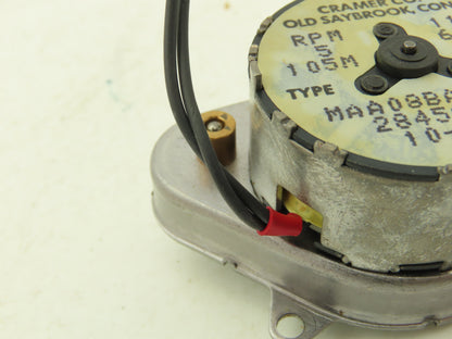 Cramer Co 2845C-377 Gearcase Motor 115V 60hz 2.7W 5RPM Lot of 2