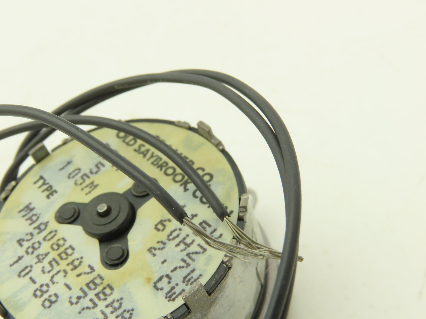 Cramer Co 2845C-377 Gearcase Motor 115V 60hz 2.7W 5RPM Lot of 2