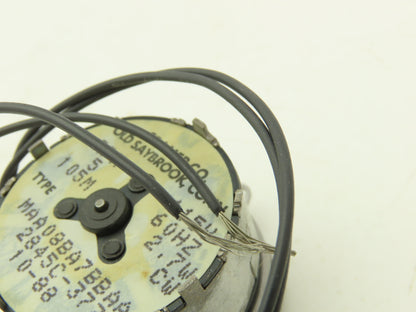 Cramer Co 2845C-377 Gearcase Motor 115V 60hz 2.7W 5RPM Lot of 2