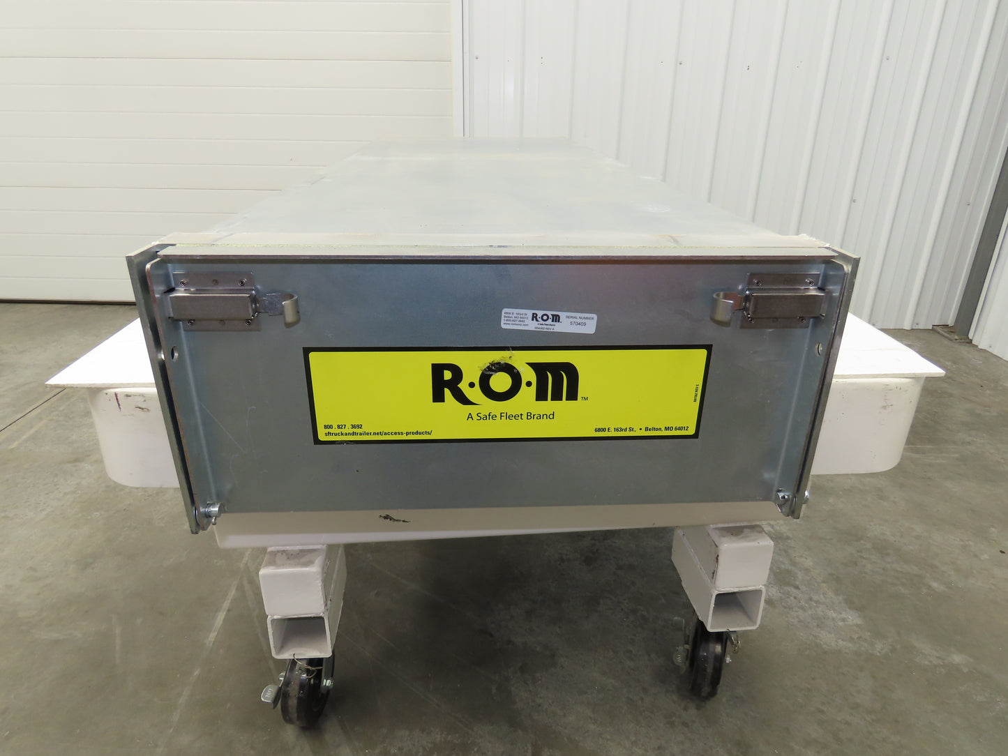 ROM Semi Trailer Belly Carrier Storage Box Safe Fleet