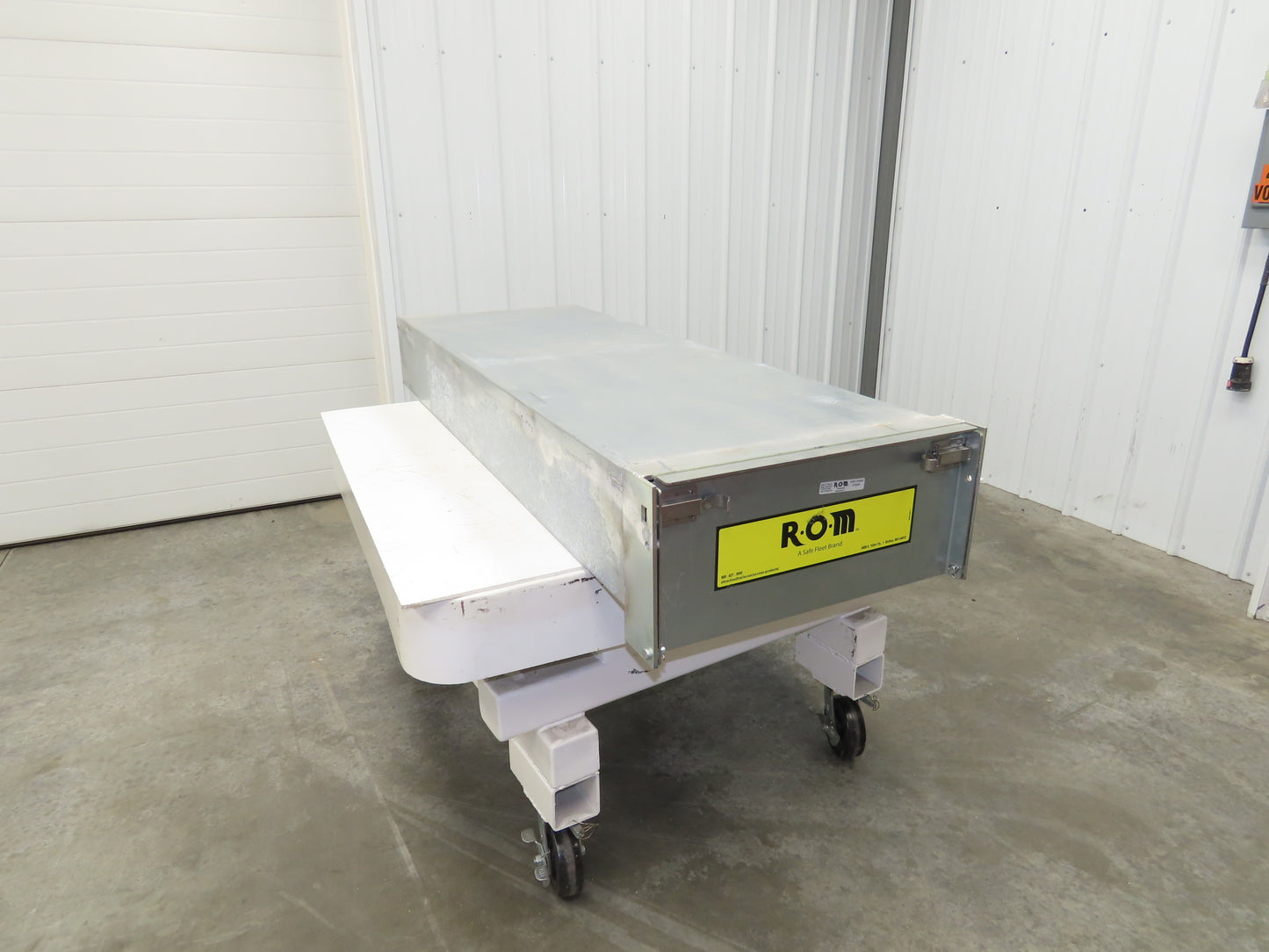ROM Semi Trailer Belly Carrier Storage Box Safe Fleet