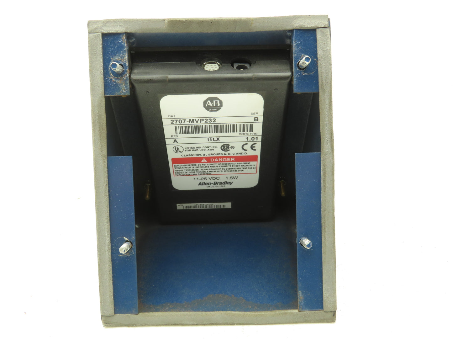 Allen Bradley 2707-MVP232 MicroView Operator Interface Panel Series B