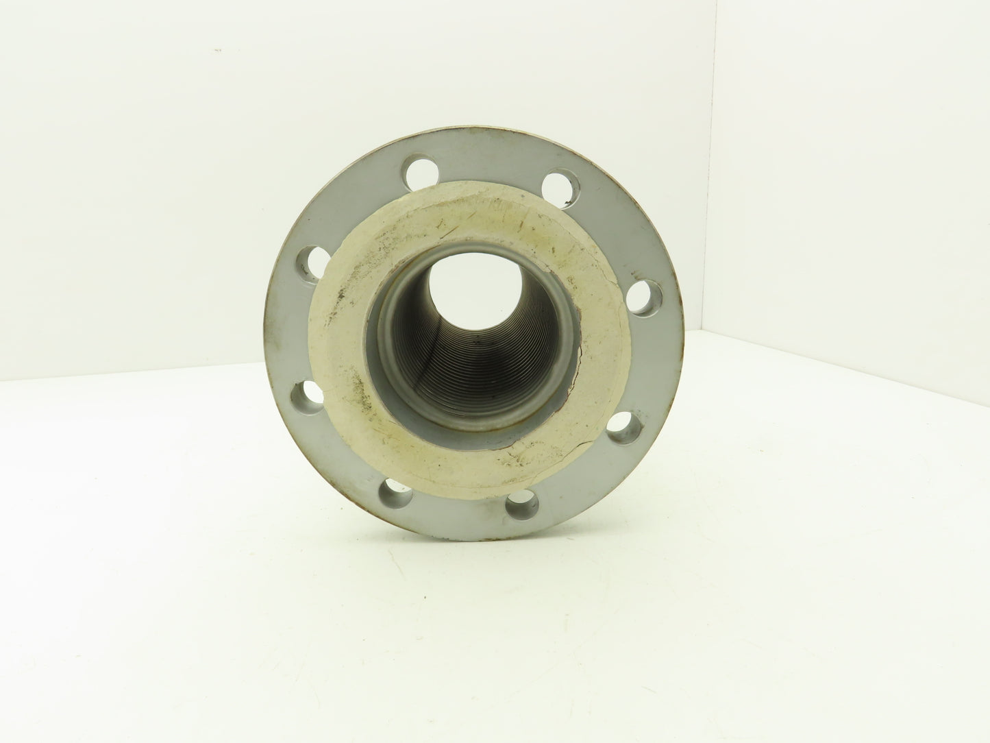 4"x 16" Steel Flanged Stainless Braided Flex Hose Pipe Expansion Joint 8-Bolt