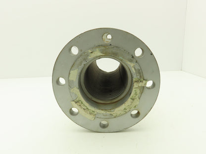 4"x 16" Steel Flanged Stainless Braided Flex Hose Pipe Expansion Joint 8-Bolt