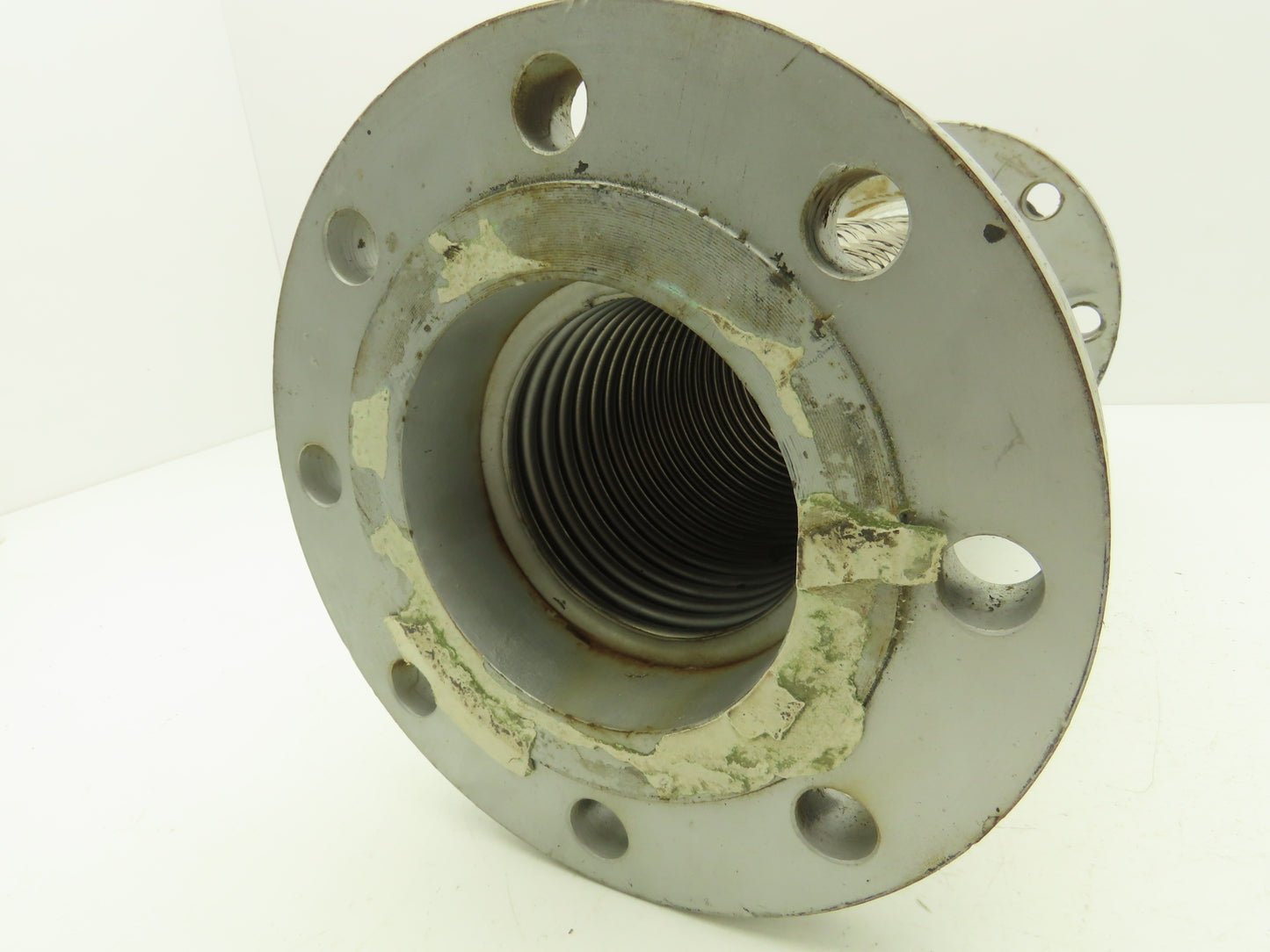 4"x 16" Steel Flanged Stainless Braided Flex Hose Pipe Expansion Joint 8-Bolt