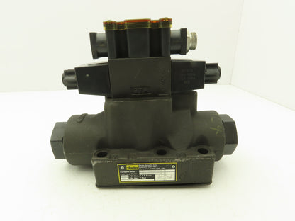 Parker D61VW011C4NYCF56 Directional Solenoid Valve 120V 50/60HZ 5000PSI P A B