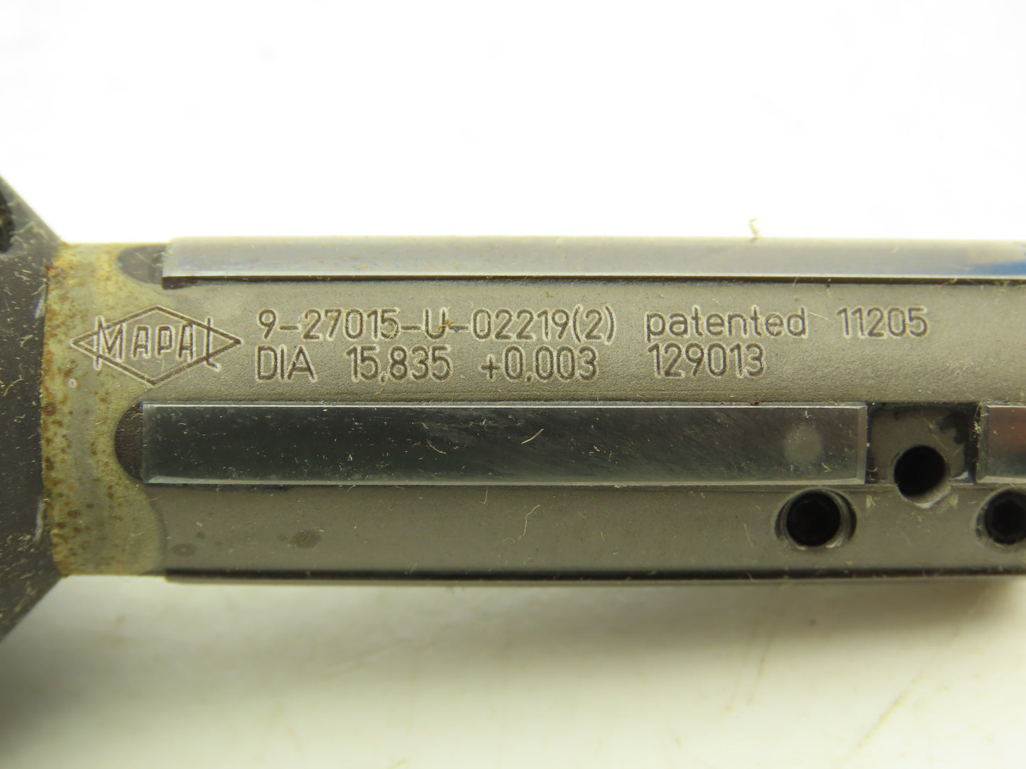 Mapal 9-27015-U-02219 Indexable Boring Insert Tool Holder 15.835mm Dia