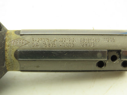 Mapal 9-27015-U-02219 Indexable Boring Insert Tool Holder 15.835mm Dia