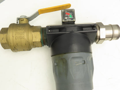 Atlas Copco DD550+ Compressed Air Filter 232psi with 3" Ball Valve 2901-2003-10