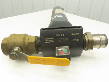 Atlas Copco DD550+ Compressed Air Filter 232psi with 3" Ball Valve 2901-2003-10