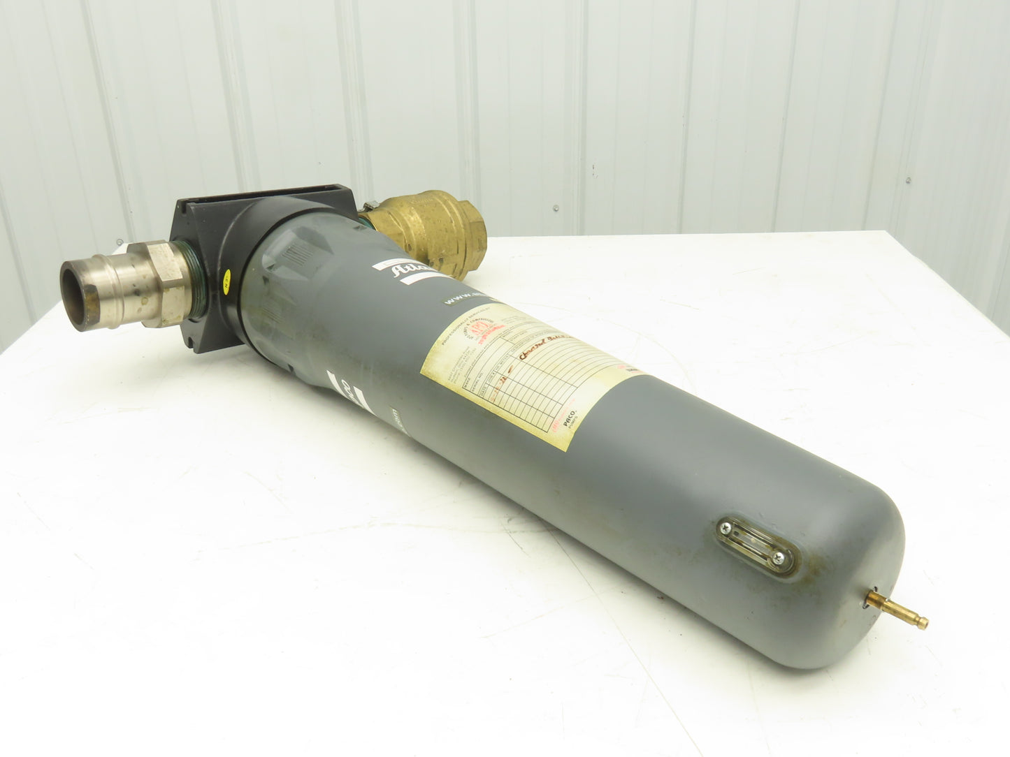 Atlas Copco DD550+ Compressed Air Filter 232psi with 3" Ball Valve 2901-2003-10