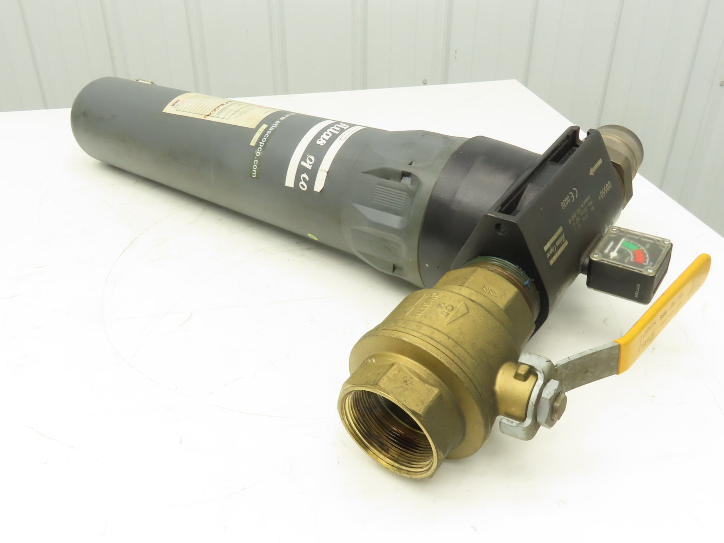 Atlas Copco DD550+ Compressed Air Filter 232psi with 3" Ball Valve 2901-2003-10