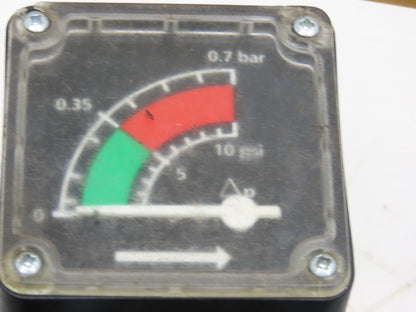 Atlas Copco DD550+ Compressed Air Filter 232psi with 3" Ball Valve 2901-2003-10