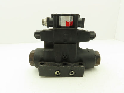 Parker D61VW4C456Y Directional Solenoid Valve 120V 50/60 Hz 3000PSI P A B Ports