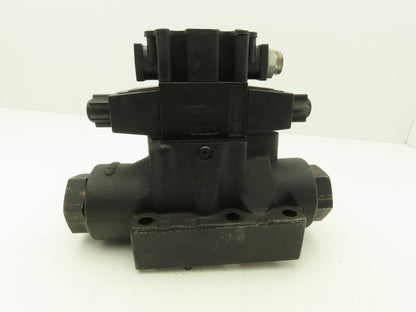 Parker D61VW4C456Y Directional Solenoid Valve 120V 50/60 Hz 3000PSI P A B Ports