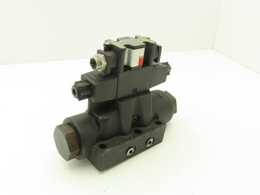Parker D61VW4C456Y Directional Solenoid Valve 120V 50/60 Hz 3000PSI P A B Ports