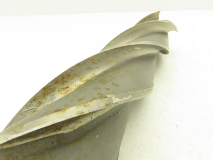 Harbin CT62 PLB648 Heavy Duty End Mill 2" Dia 4-Flute 11.75"L HS Steel